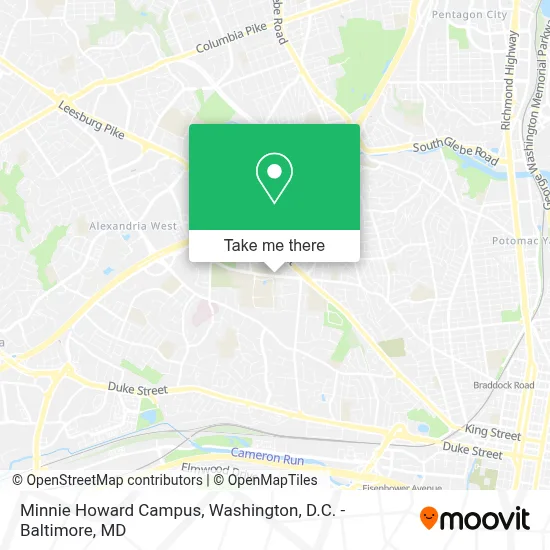 Minnie Howard Campus map