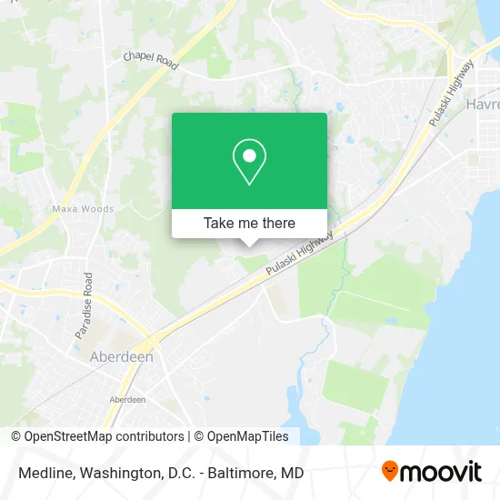 Medline map