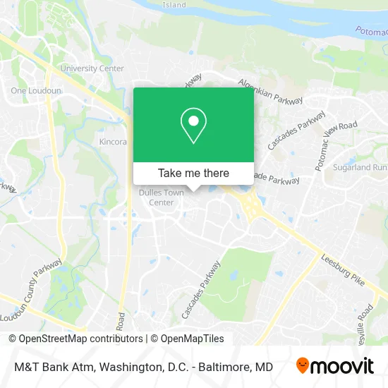 M&T Bank Atm map