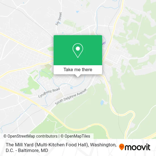 The Mill Yard (Multi-Kitchen Food Hall) map
