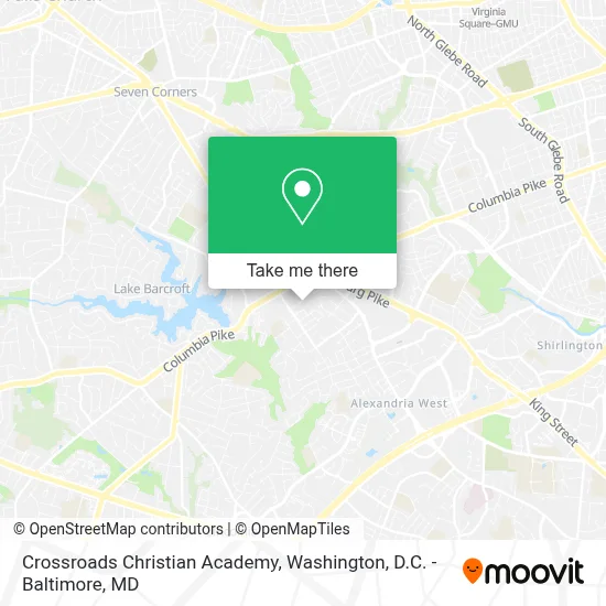 Crossroads Christian Academy map