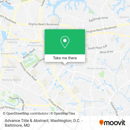 Advance Title & Abstract map
