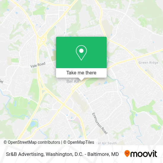 Sr&B Advertising map