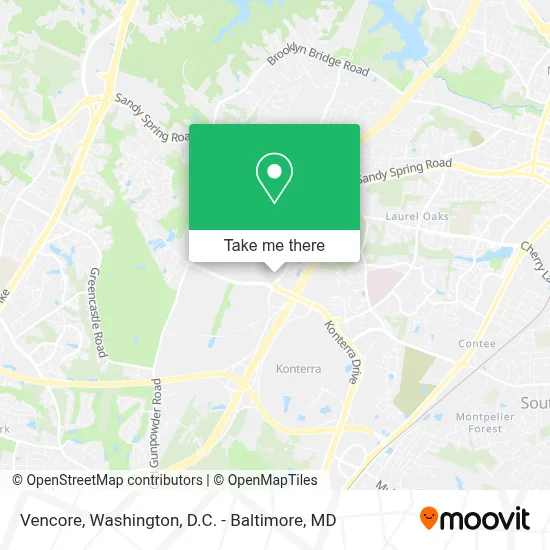Vencore map