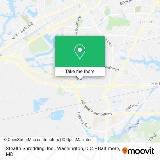 Stealth Shredding, Inc. map
