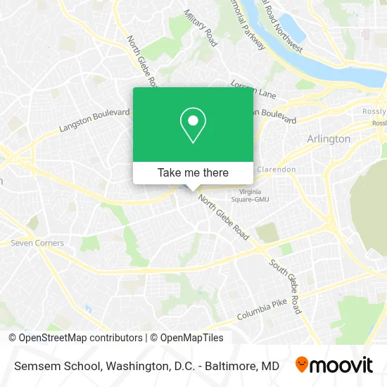 Semsem School map