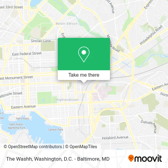The Washh map