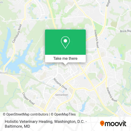 Holistic Veterinary Healing map