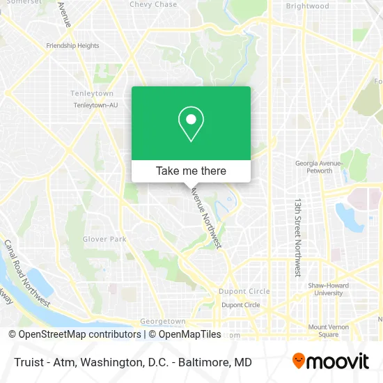 Truist - Atm map