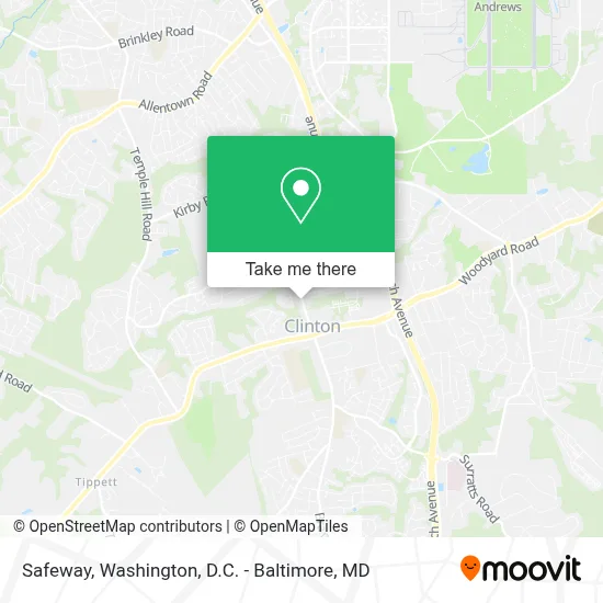 Safeway map