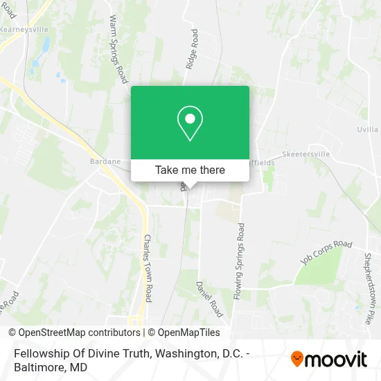 Fellowship Of Divine Truth map