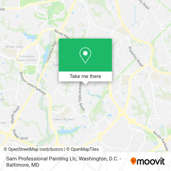 Sam Professional Painting Llc map