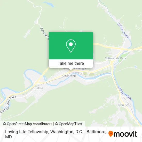 Loving Life Fellowship map