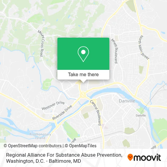Regional Alliance For Substance Abuse Prevention map