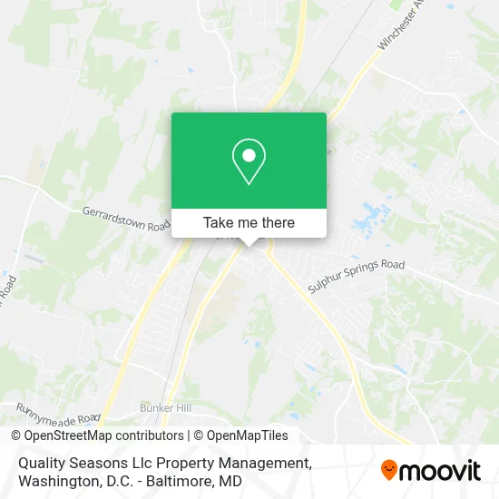 Quality Seasons Llc Property Management map