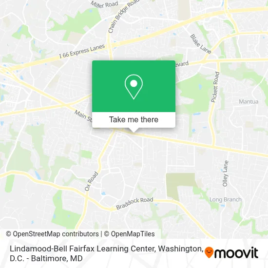 Lindamood-Bell Fairfax Learning Center map
