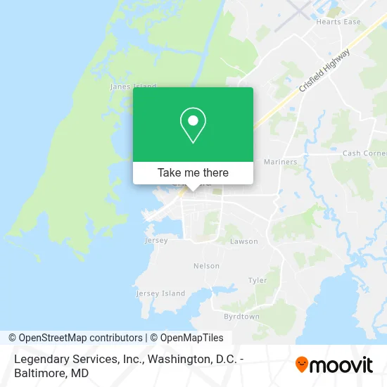 Legendary Services, Inc. map