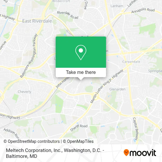 Meltech Corporation, Inc. map