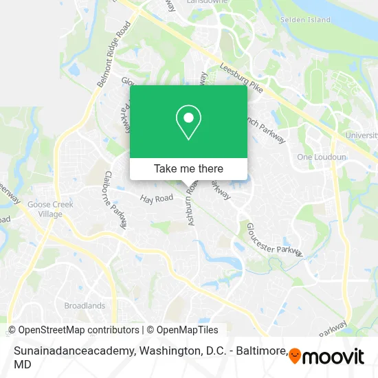 Sunainadanceacademy map
