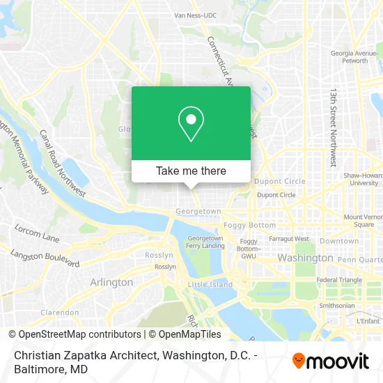 Christian Zapatka Architect map