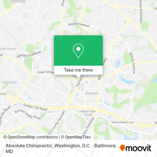 Mapa de Absolute Chiropractic