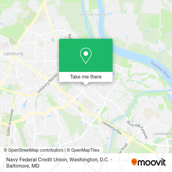 Navy Federal Credit Union map