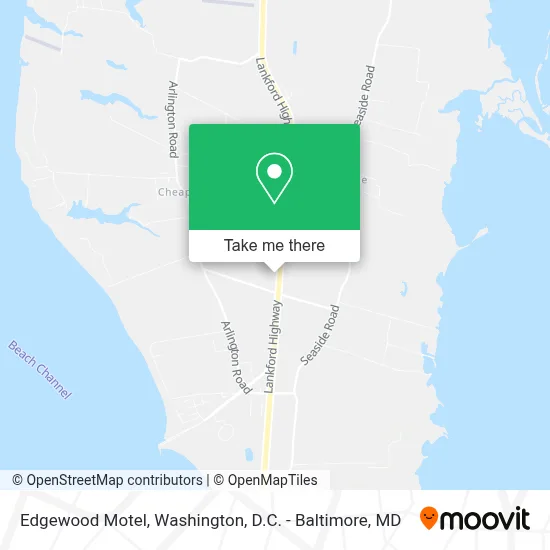 Edgewood Motel map