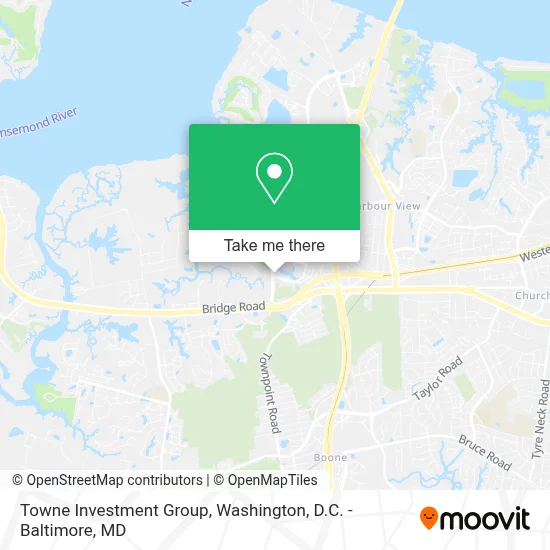 Towne Investment Group map
