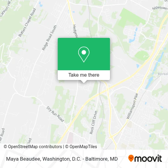 Maya Beaudee map