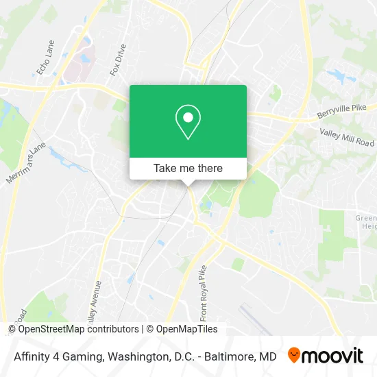 Affinity 4 Gaming map