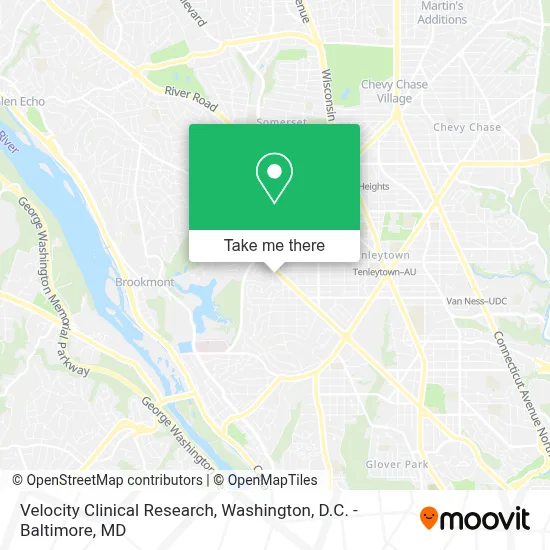 Velocity Clinical Research map
