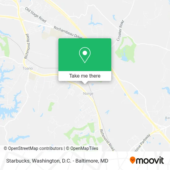 Starbucks map