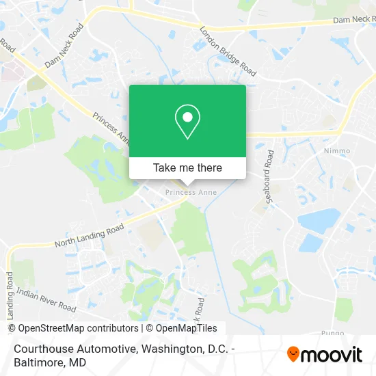 Courthouse Automotive map