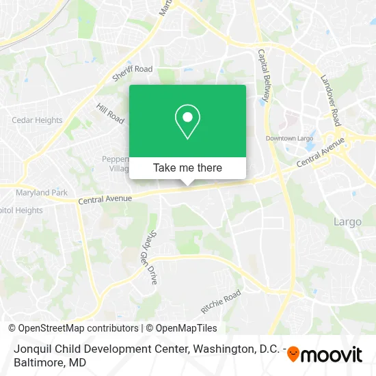 Jonquil Child Development Center map