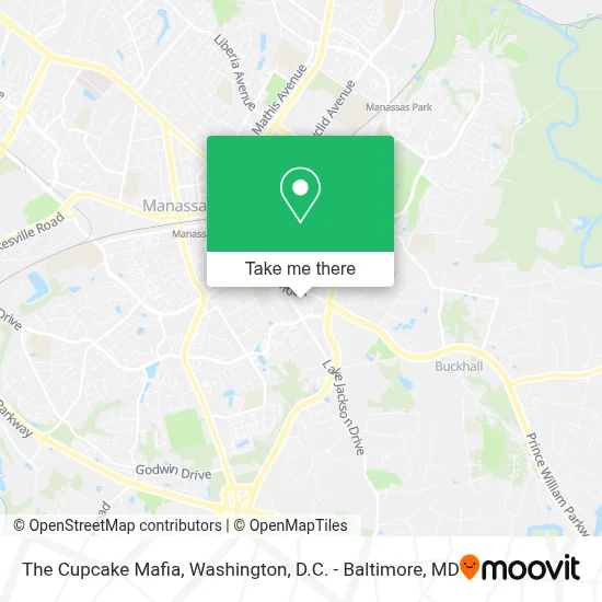 The Cupcake Mafia map