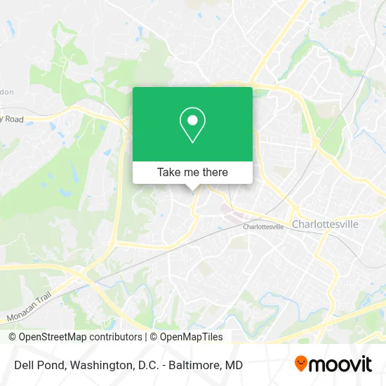 Dell Pond map