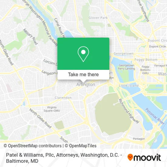 Patel & Williams, Pllc, Attorneys map