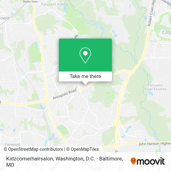 Kidzcornerhairsalon map