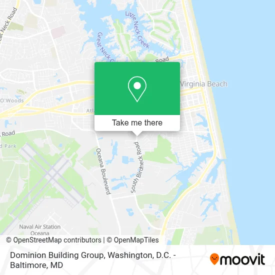 Dominion Building Group map