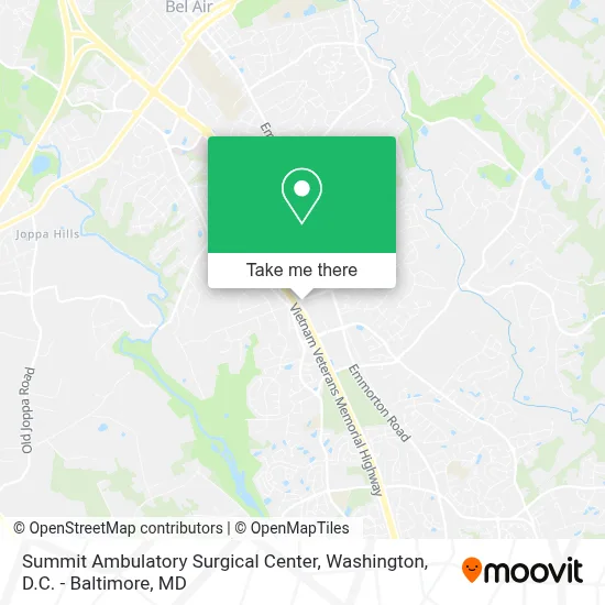 Summit Ambulatory Surgical Center map