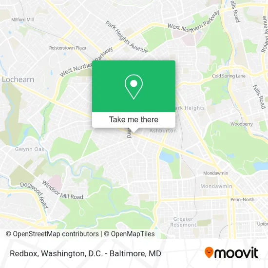 Redbox map