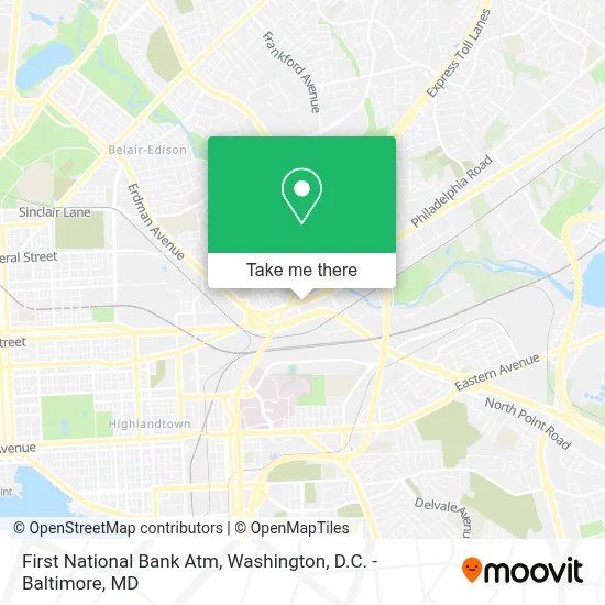 First National Bank Atm map