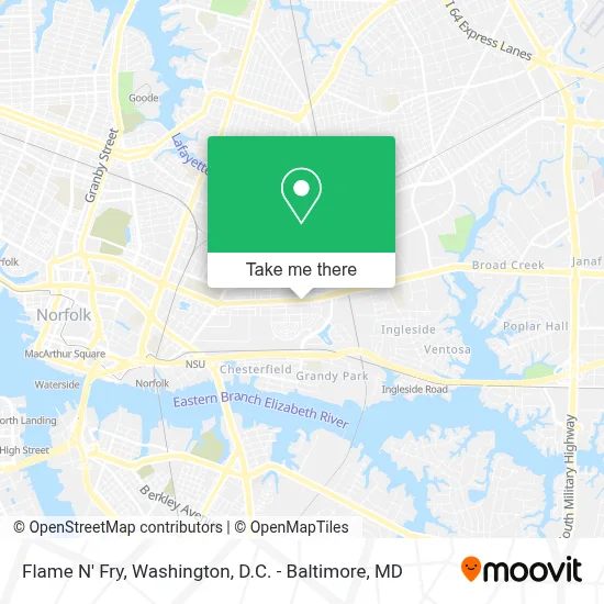 Flame N' Fry map