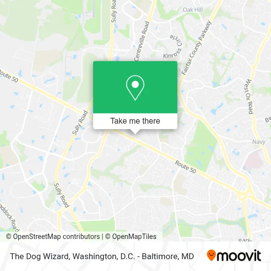 The Dog Wizard map