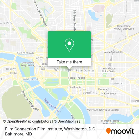 Film Connection Film Institute map