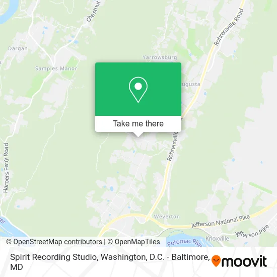 Spirit Recording Studio map