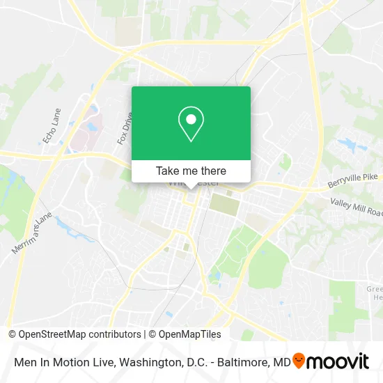 Men In Motion Live map