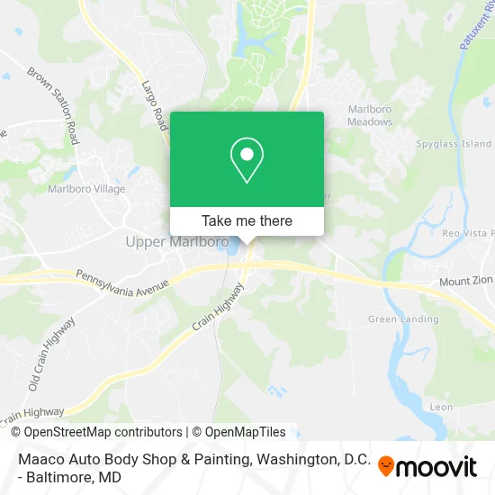Maaco Auto Body Shop & Painting map