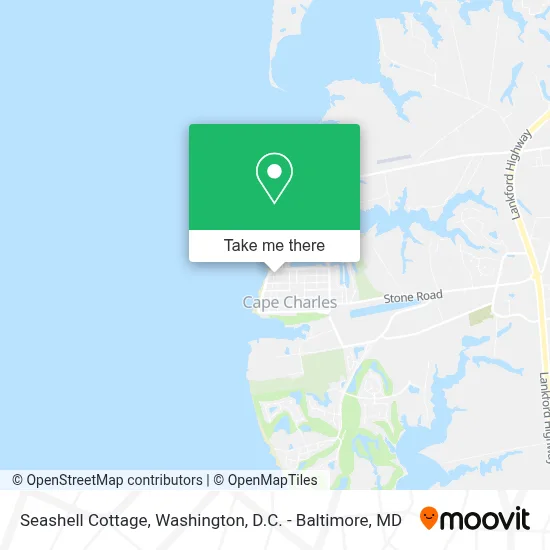 Seashell Cottage map