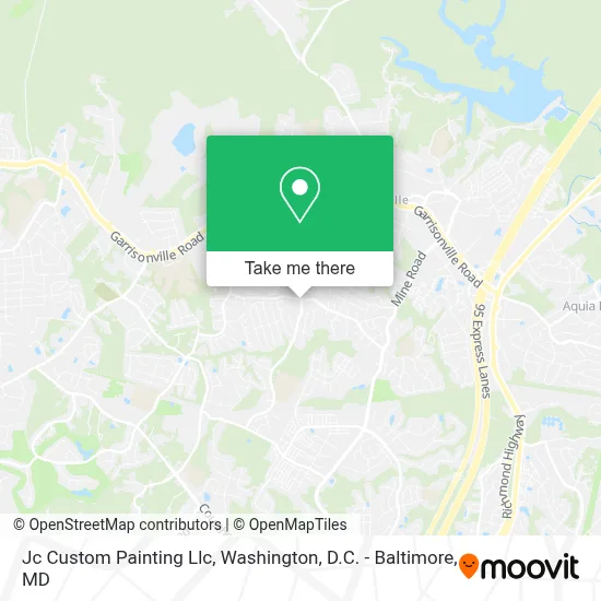 Jc Custom Painting Llc map